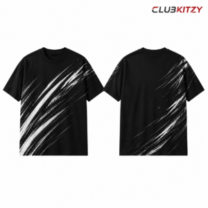 Black & White Soccer Training T-Shirt